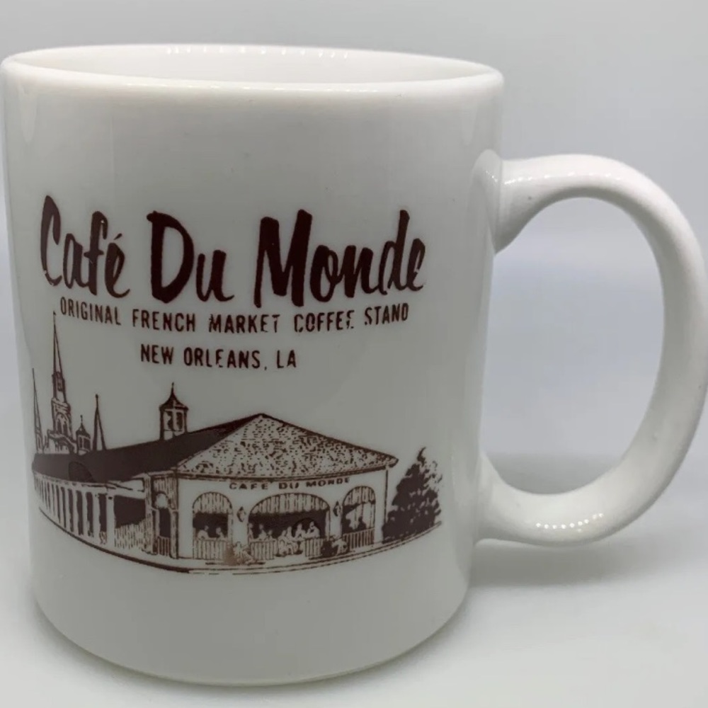 Cafe Du Monde Coffee New Orleans Louisiana French Market Coffee Mug Cup